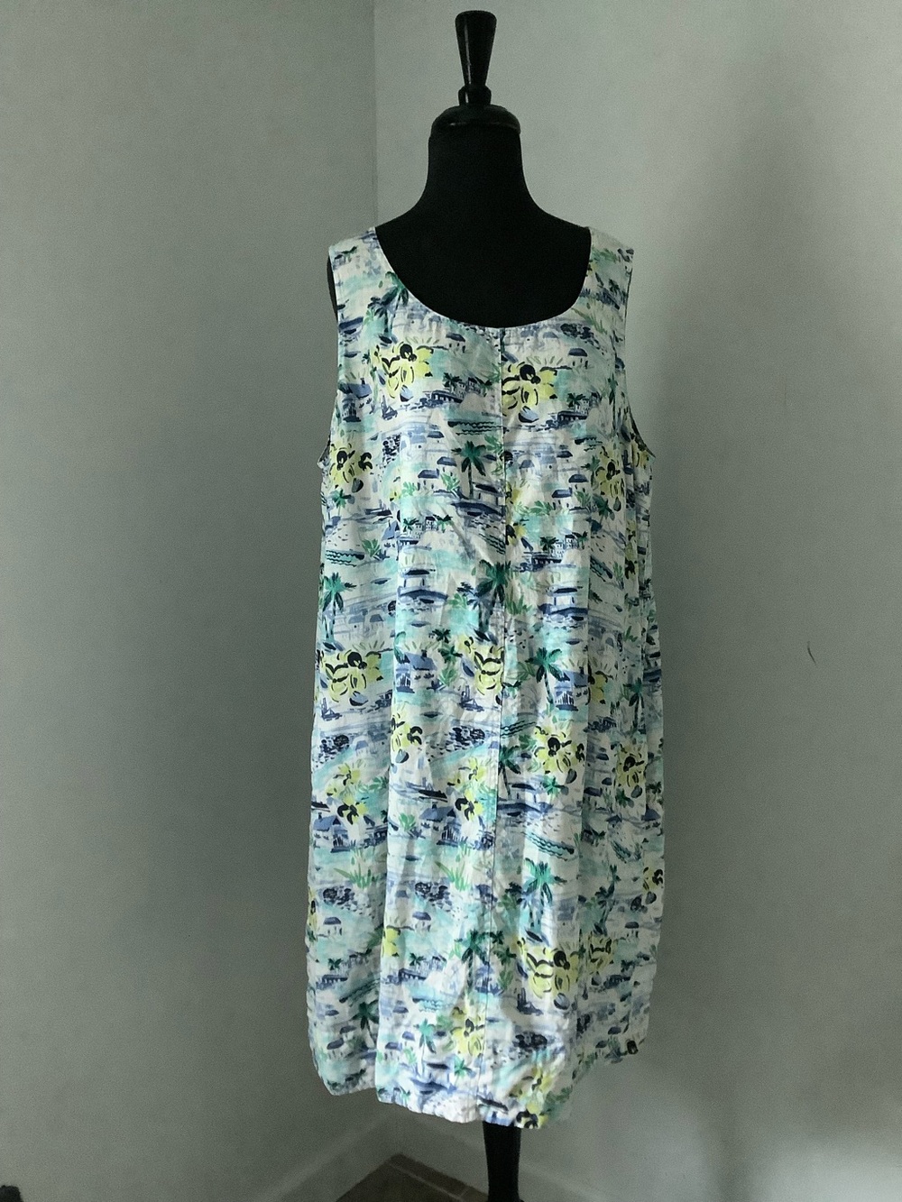 J. Jill Linen Midi Dress